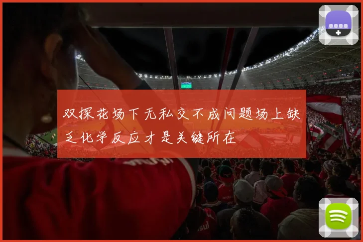 双探花场下无私交不成问题场上缺乏化学反应才是关键所在